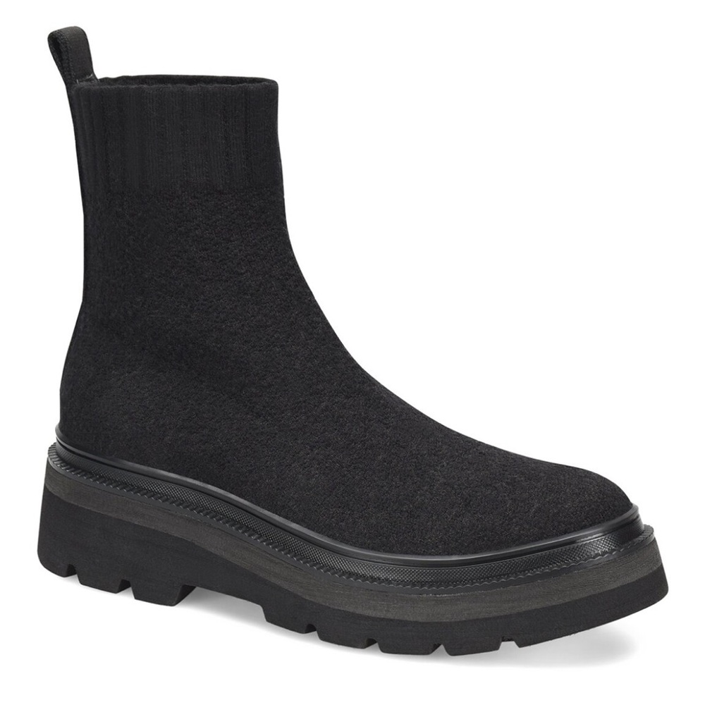 Söfft Black PROVEA Knit Chelsea Boot Women’s Size 11